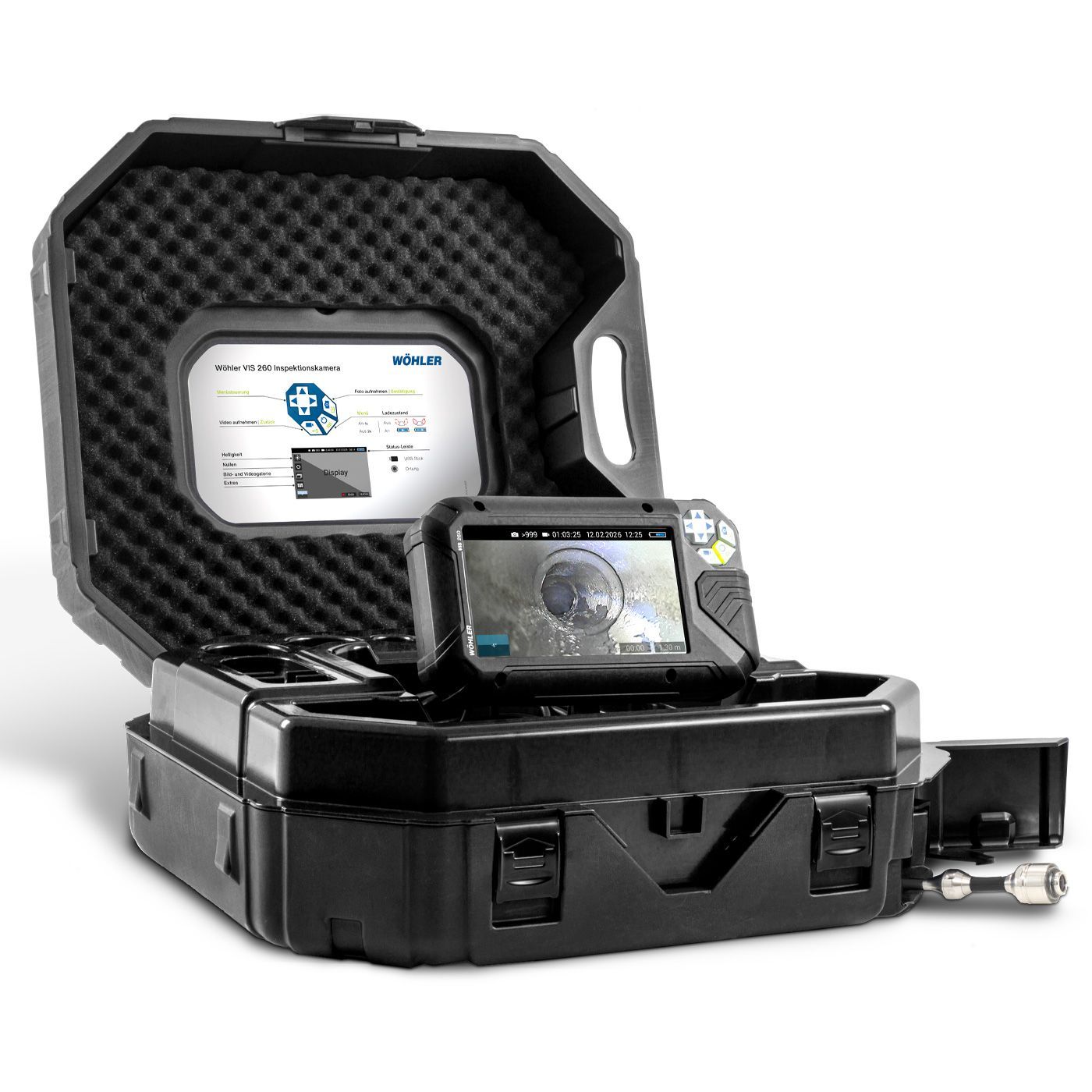 A- Wohler VIS 260 Sewer Camera